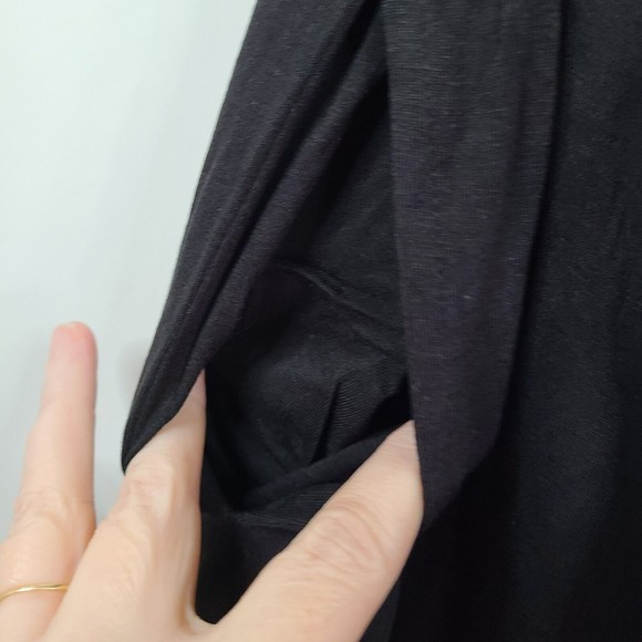 NWT Chaser Black Wide Leg Pull On Pant Medium - Picture 6 of 6